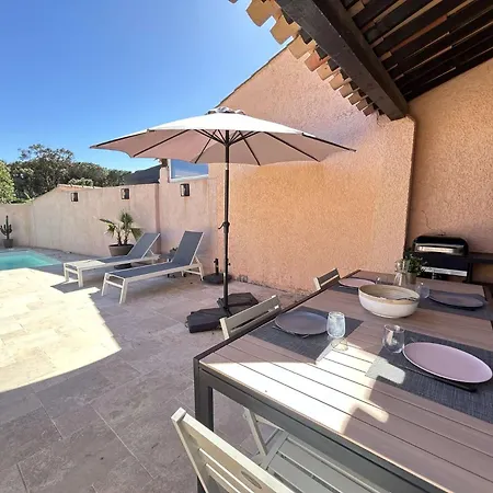 Sm006-004 Maxime Mazet Avec Jardin Et Piscine, 3 Pieces 6 Couchages Villa *