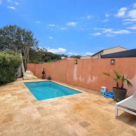 Villa Sm006-004 Maxime Mazet Avec Jardin Et Piscine, 3 Pieces 6 Couchages Sainte-Maxime